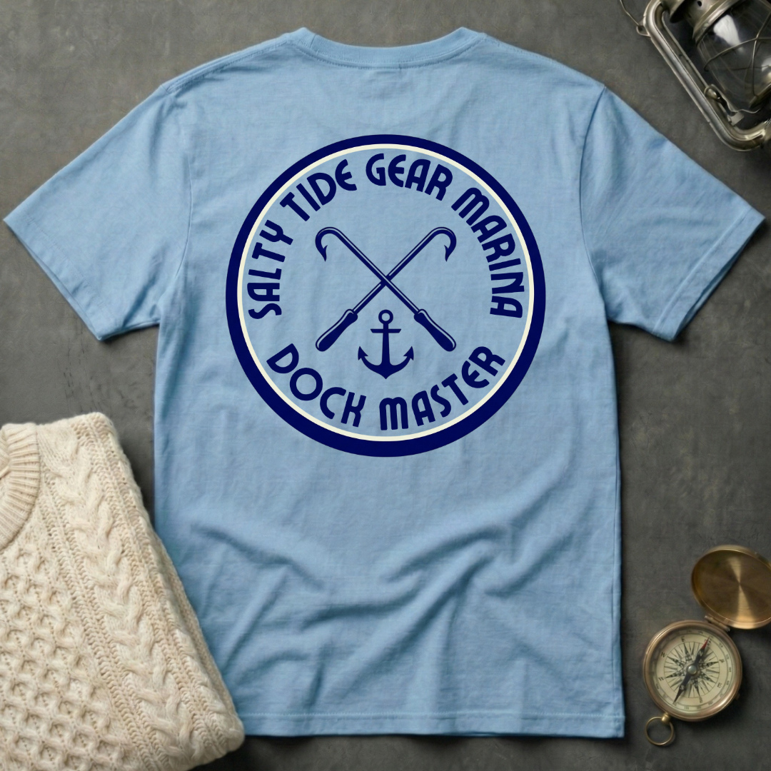 Salty Tide Gear Marina Dock Master T-Shirt