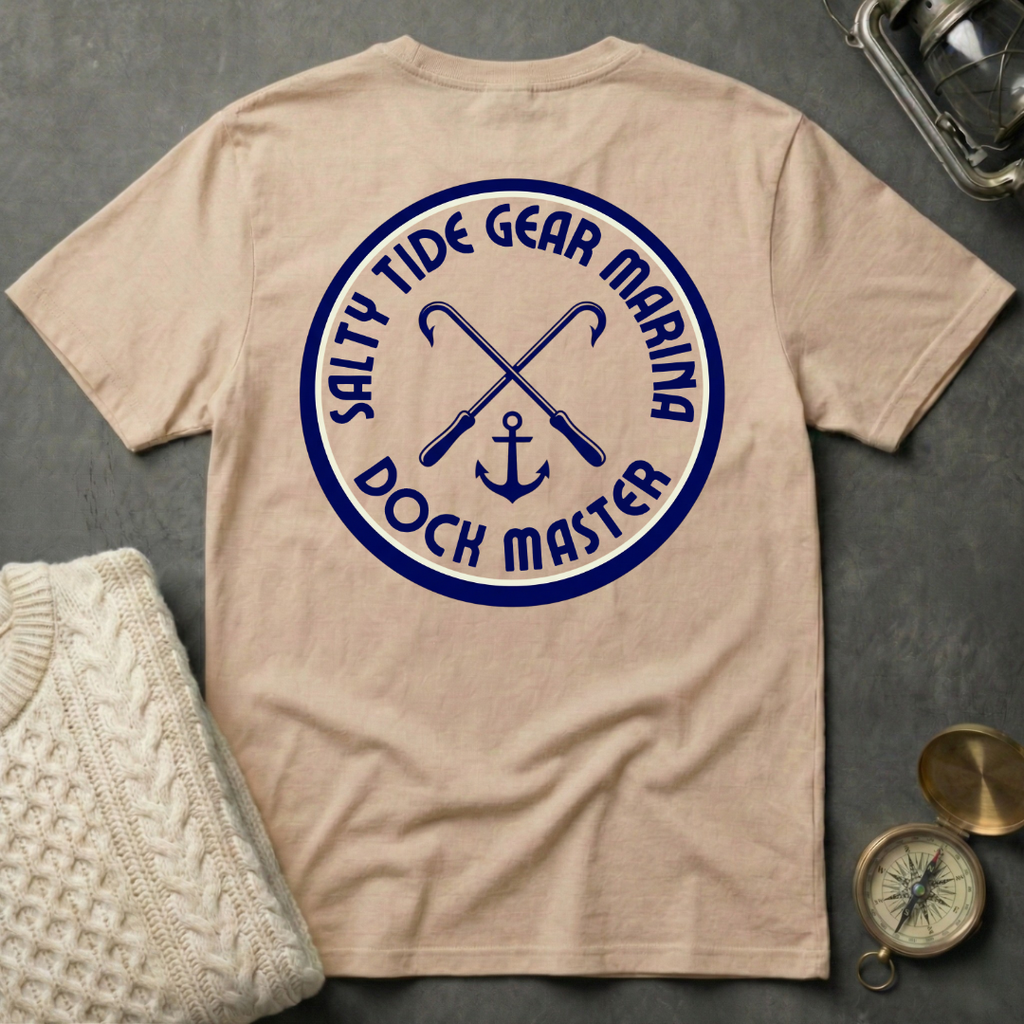 Salty Tide Gear Marina Dock Master T-Shirt