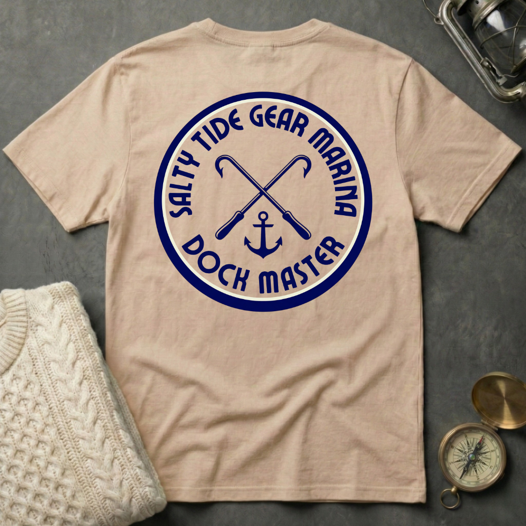 Salty Tide Gear Marina Dock Master T-Shirt