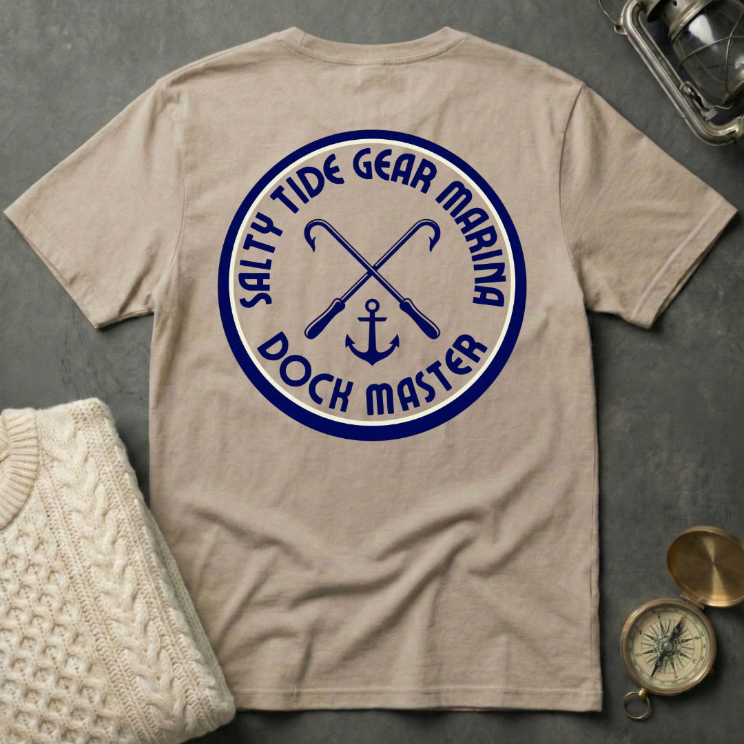 Salty Tide Gear Marina Dock Master T-Shirt