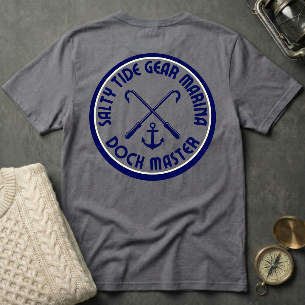 Salty Tide Gear Marina Dock Master T-Shirt