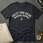 Salty Tide Gear Marina Supply T-Shirt