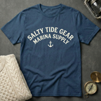 Salty Tide Gear Marina Supply T-Shirt