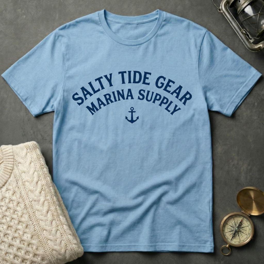 Salty Tide Gear Marina Supply T-Shirt