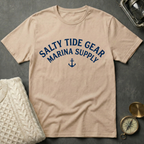 Salty Tide Gear Marina Supply T-Shirt