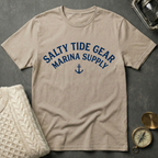 Salty Tide Gear Marina Supply T-Shirt