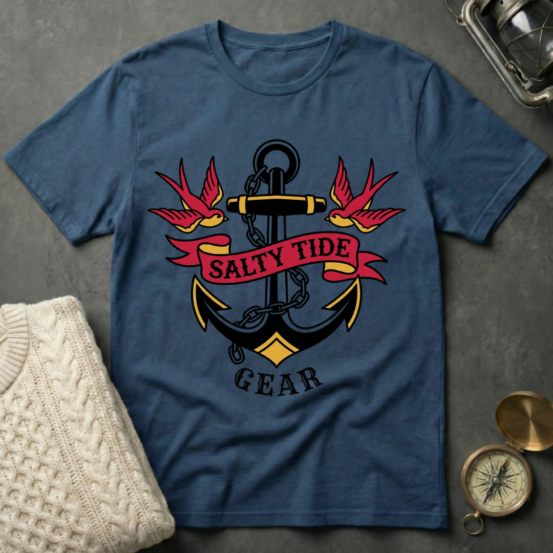Salty Tide Gear Tattoo T-Shirt