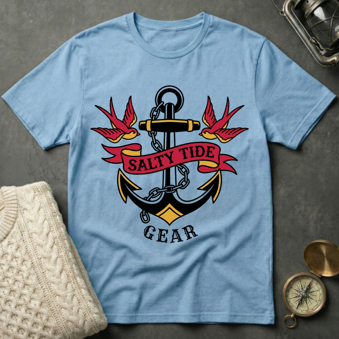 Salty Tide Gear Tattoo T-Shirt