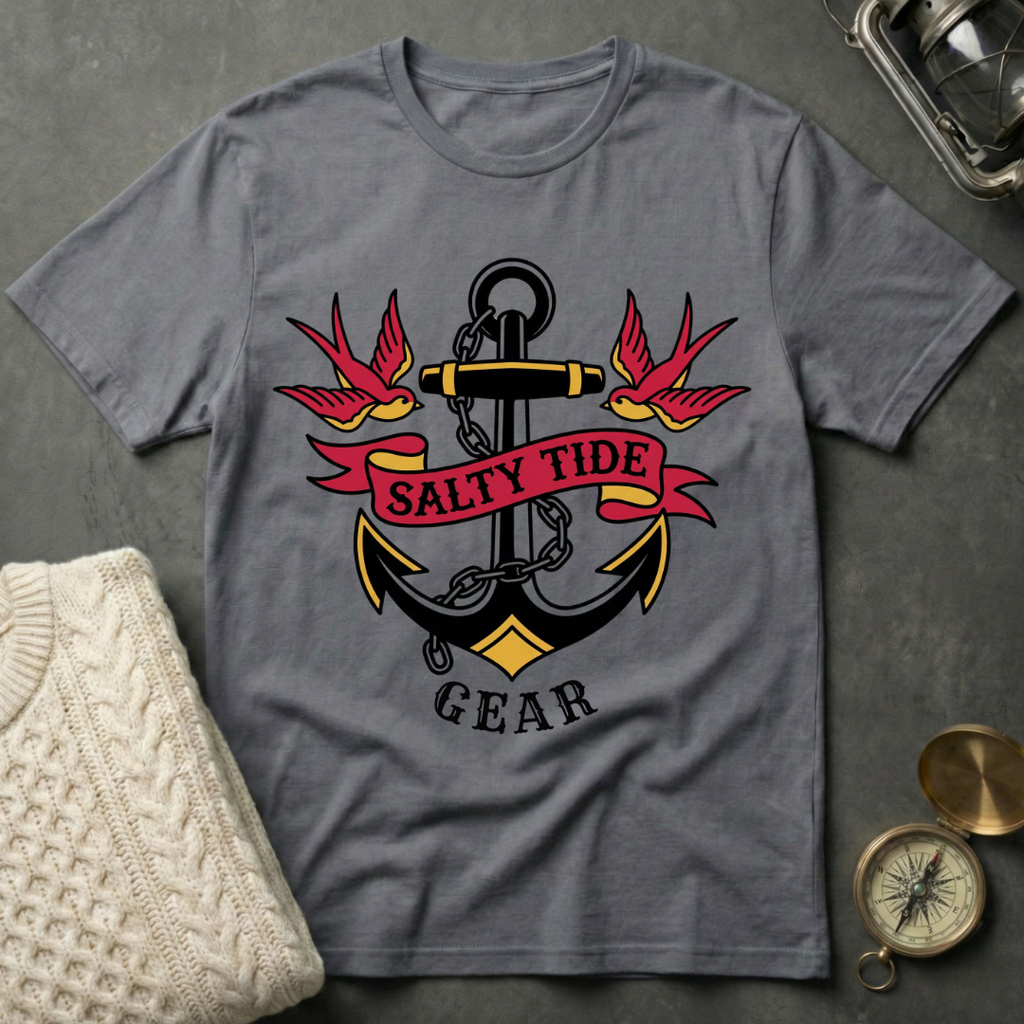 Salty Tide Gear Tattoo T-Shirt