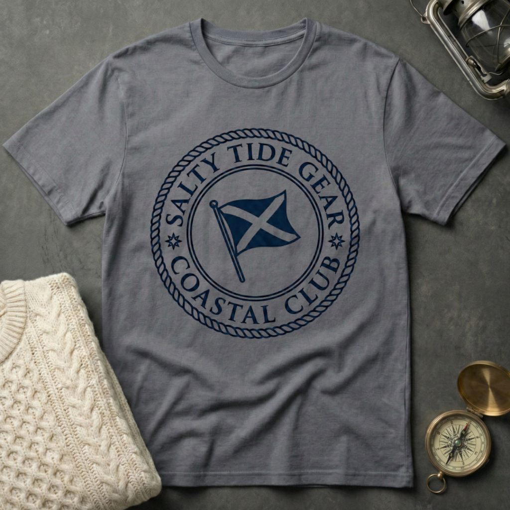 Salty Tide Gear · Coastal Club T-Shirt