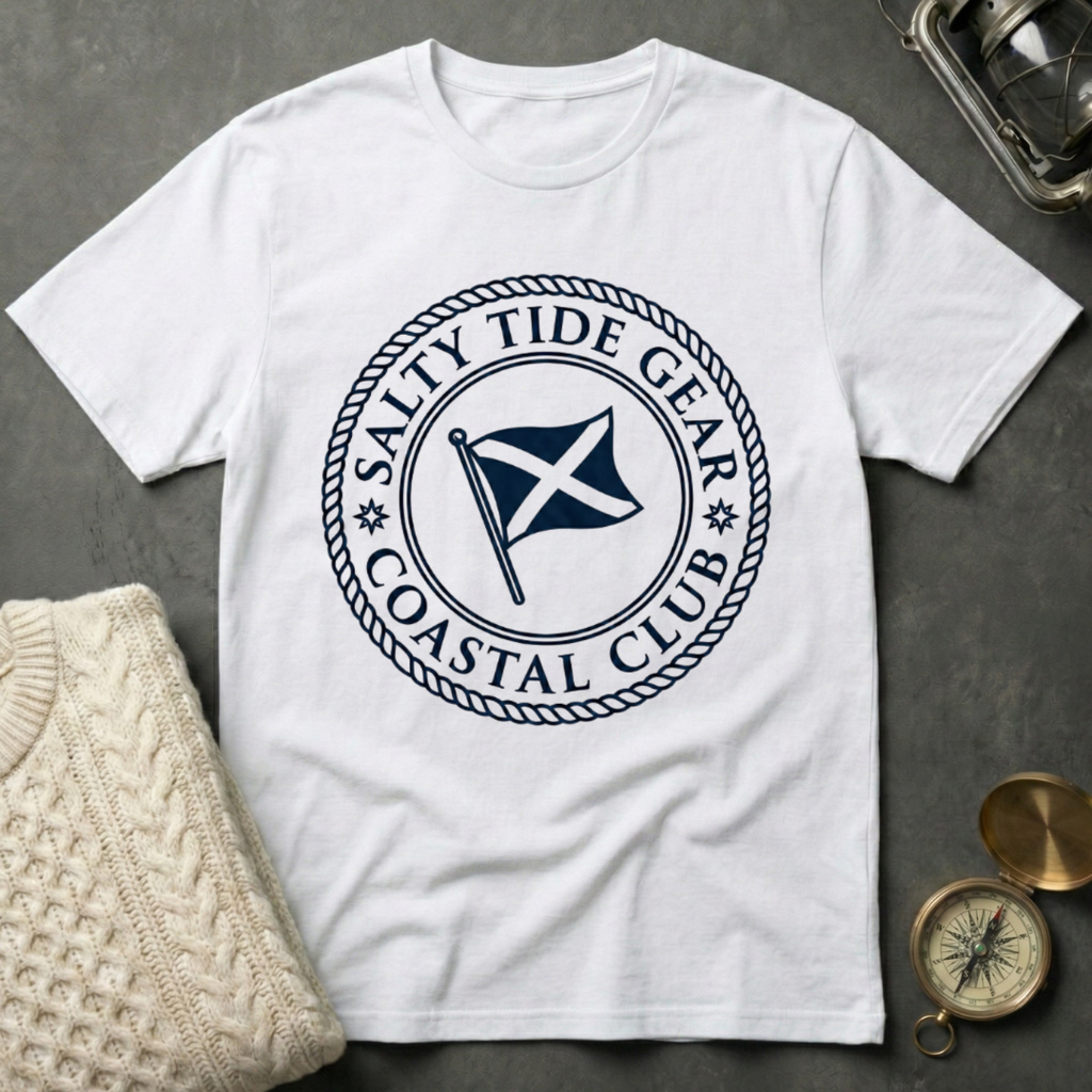 Salty Tide Gear · Coastal Club T-Shirt