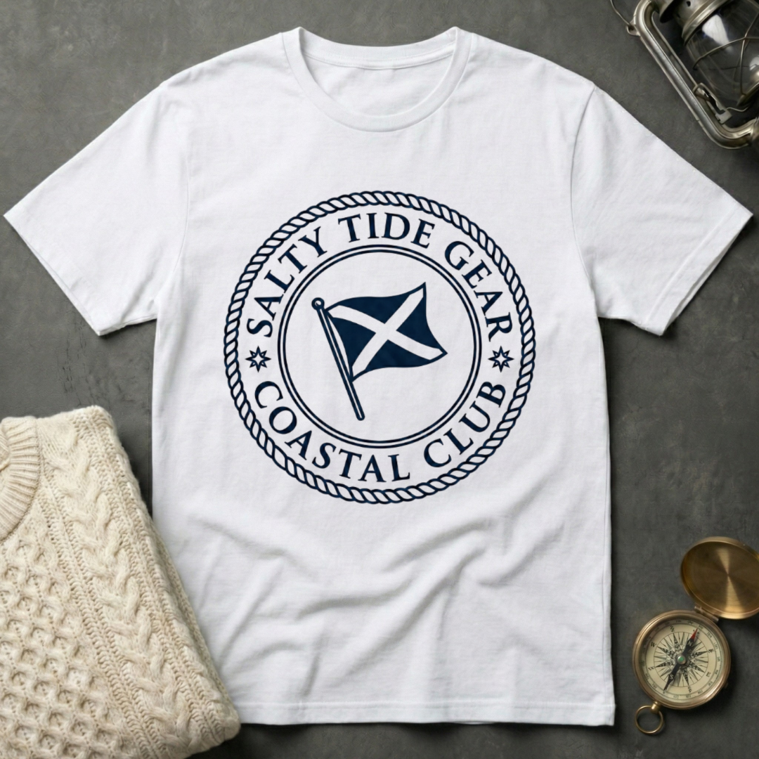 Salty Tide Gear · Coastal Club T-Shirt