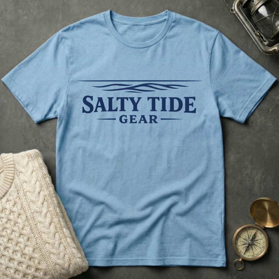 Salty Tide Gear · Core Identity T-Shirt