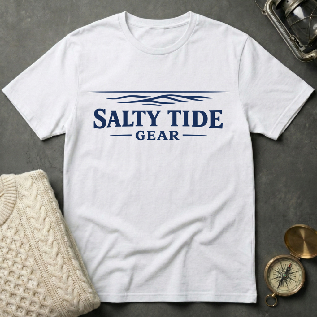 Salty Tide Gear · Core Identity T-Shirt
