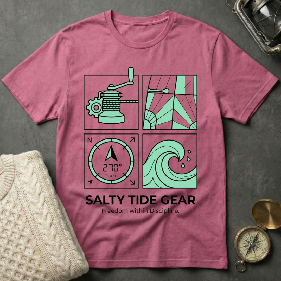 Salty Tide Gear · Freedom within Discipline T-Shirt