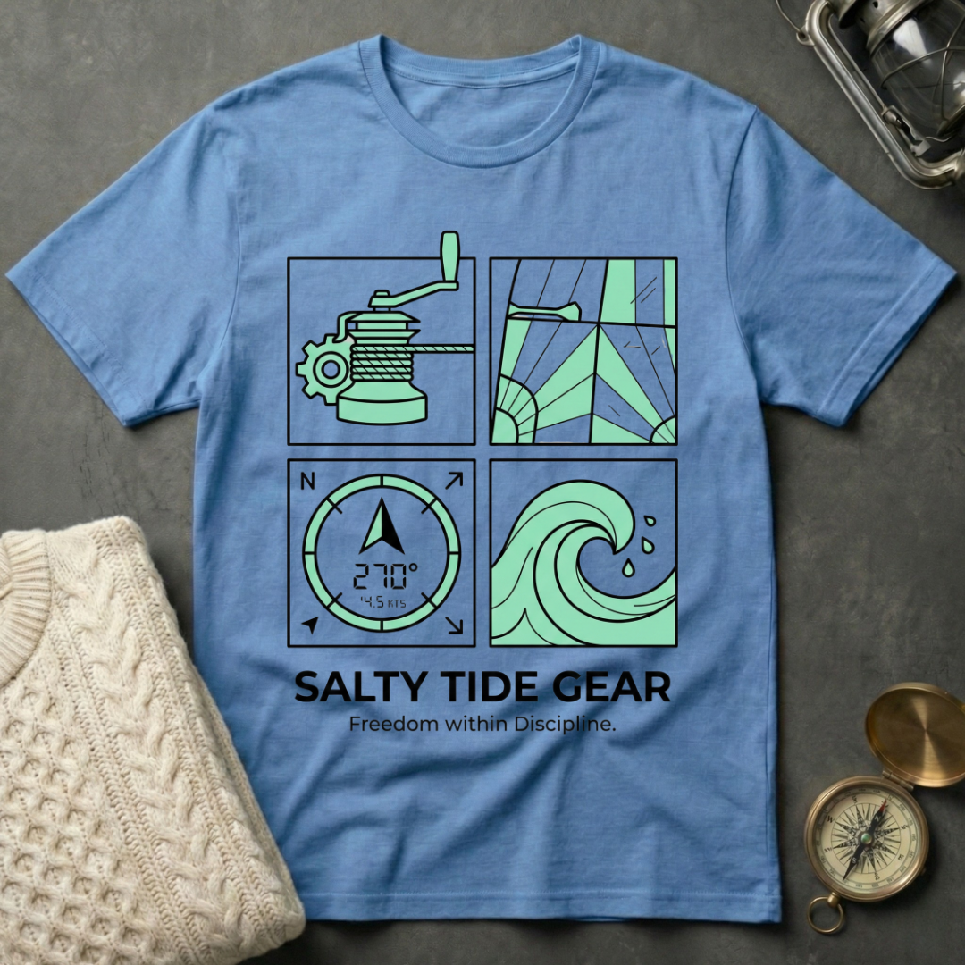 Salty Tide Gear · Freedom within Discipline T-Shirt