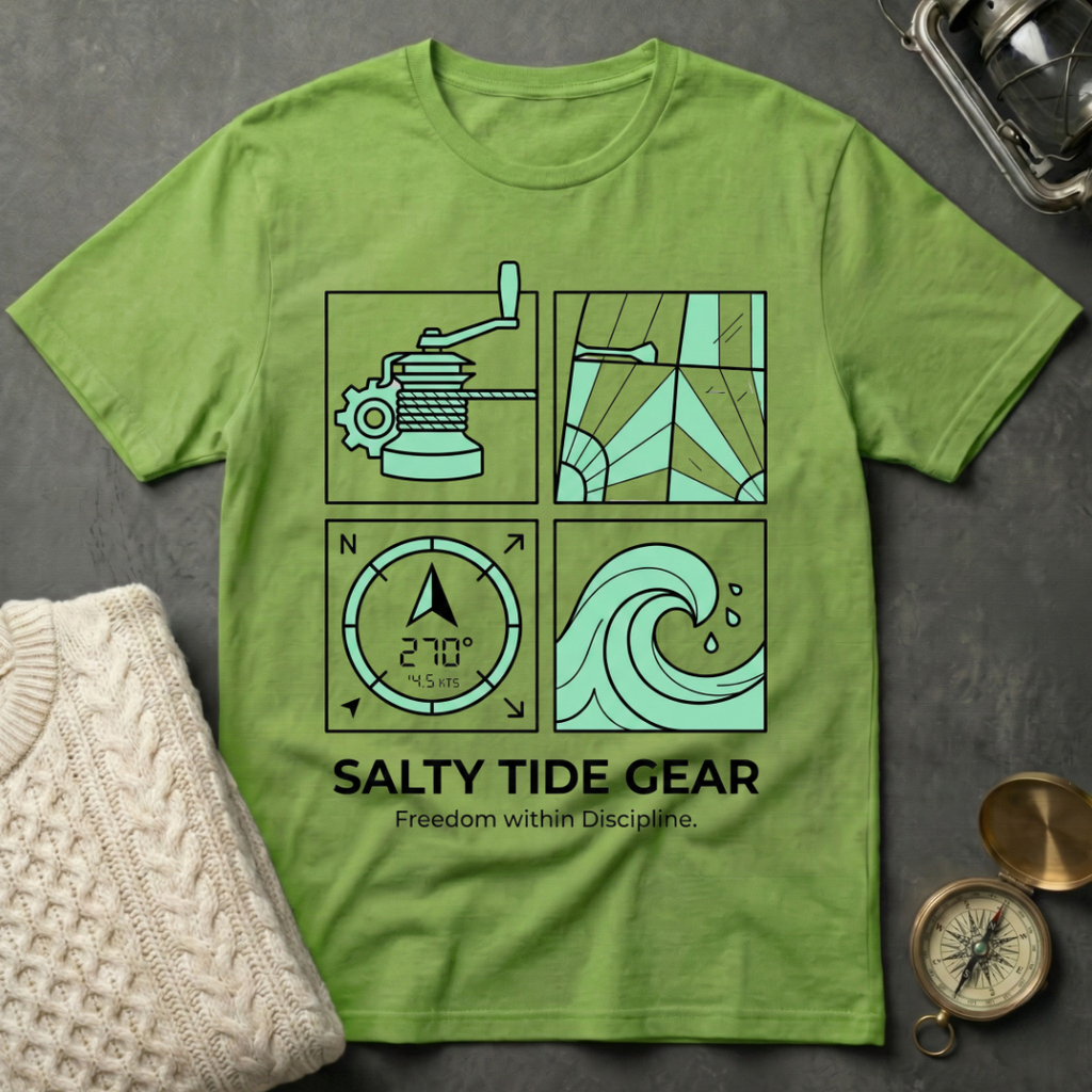 Salty Tide Gear · Freedom within Discipline T-Shirt