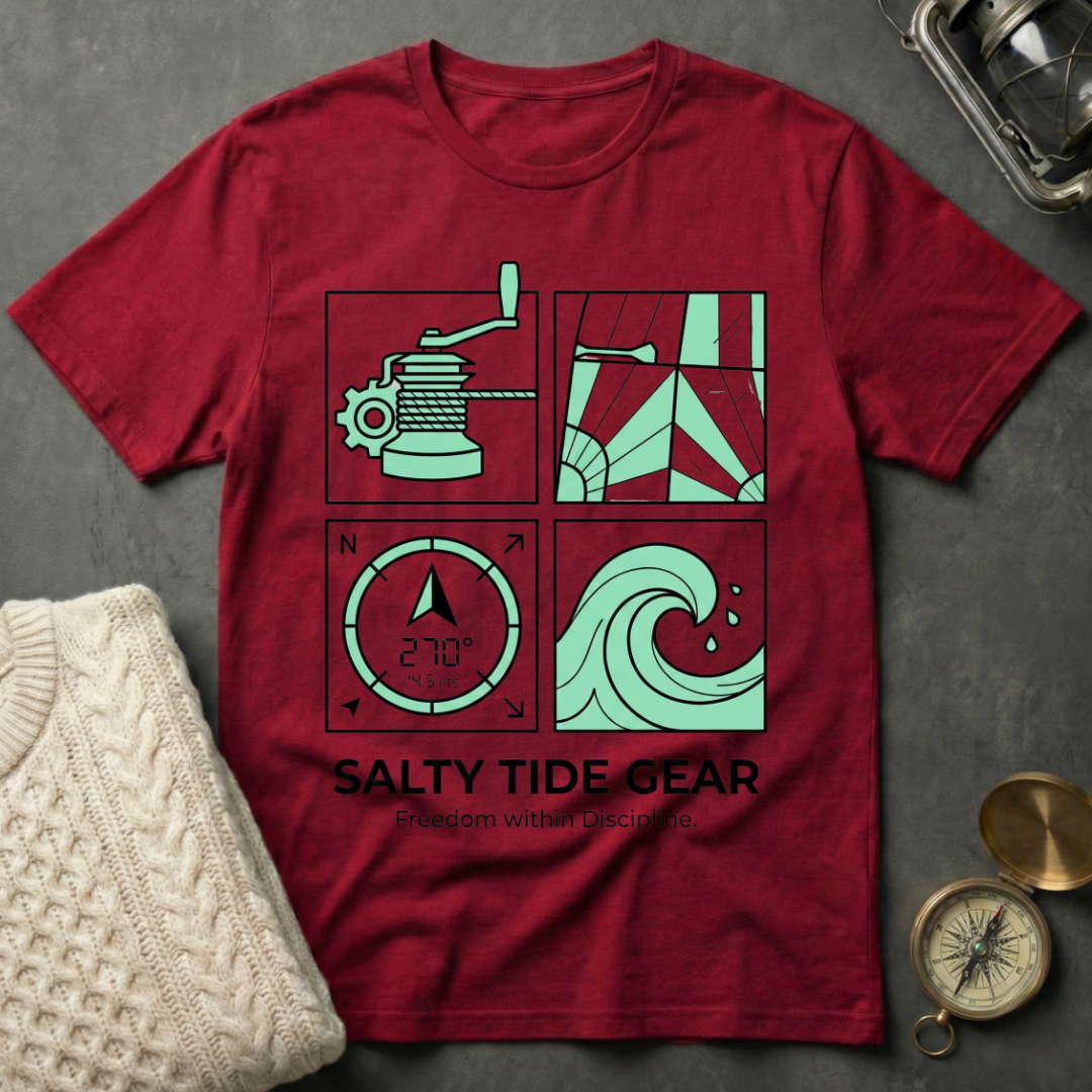 Salty Tide Gear · Freedom within Discipline T-Shirt