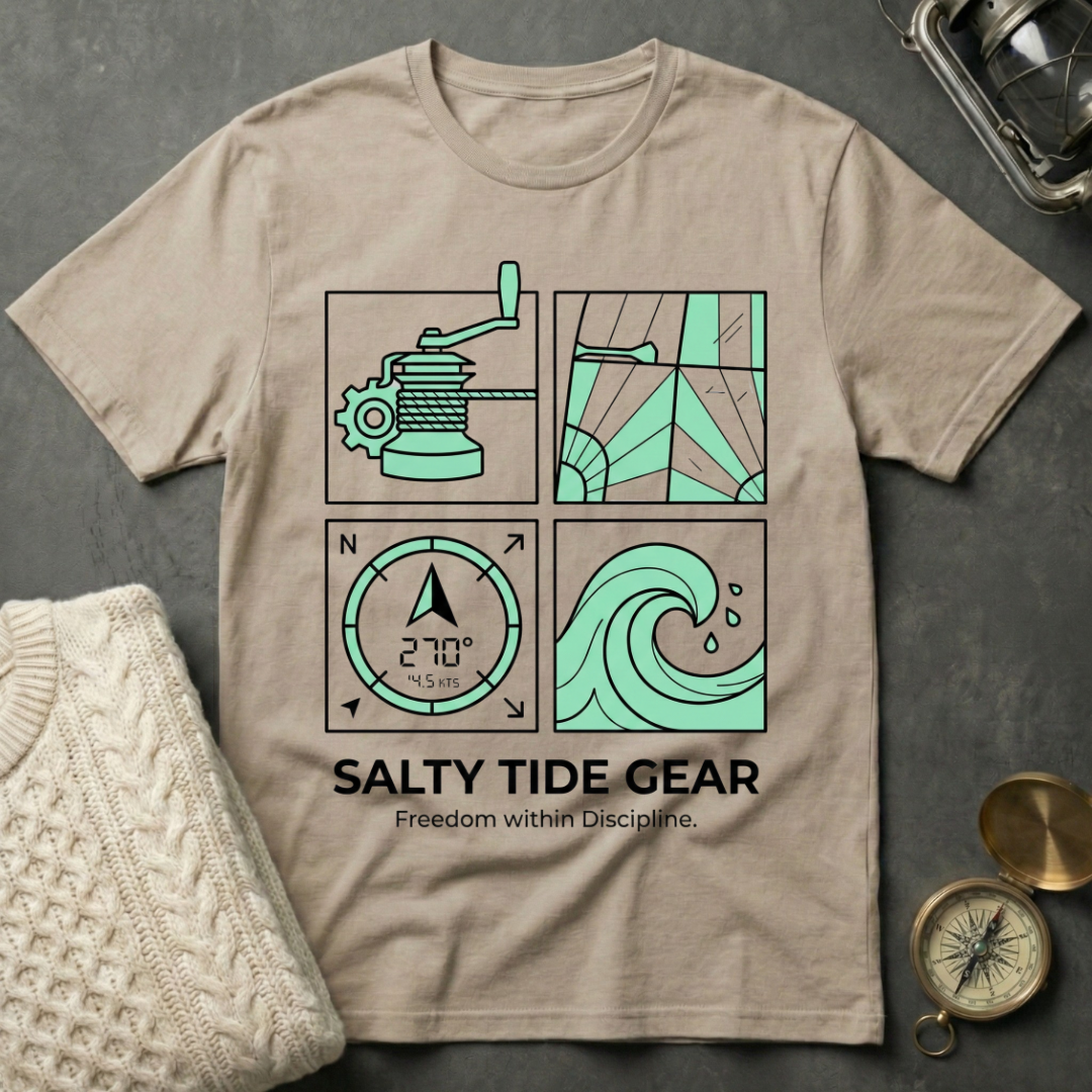 Salty Tide Gear · Freedom within Discipline T-Shirt