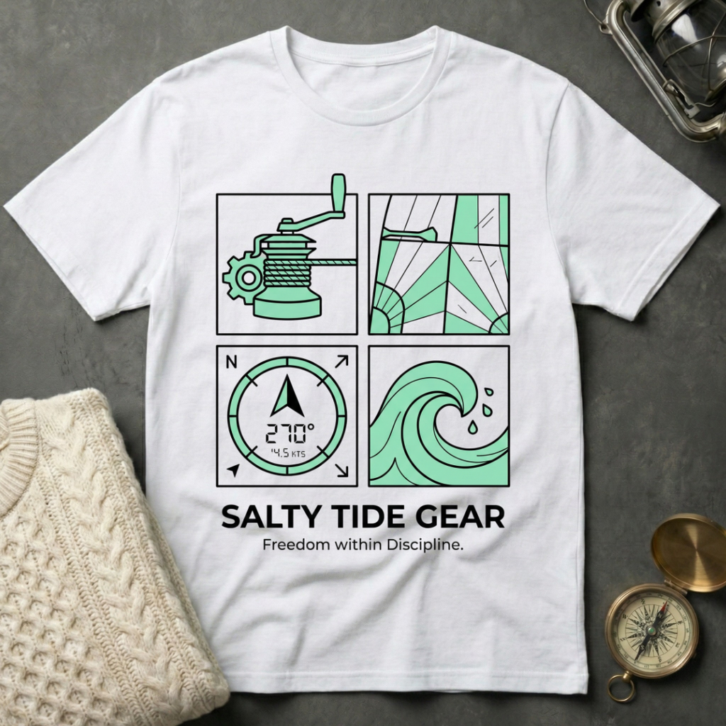 Salty Tide Gear · Freedom within Discipline T-Shirt