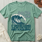 Salty Tide Gear · It Takes Big Cojones To Be the Next Big Kahuna! T-Shirt