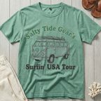 Salty Tide Gear's Surfin' USA Tour - Volkswagen Bus T-Shirt