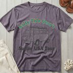 Salty Tide Gear's Surfin' USA Tour - Volkswagen Bus T-Shirt