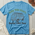 Salty Tide Gear's Surfin' USA Tour - Volkswagen Bus T-Shirt