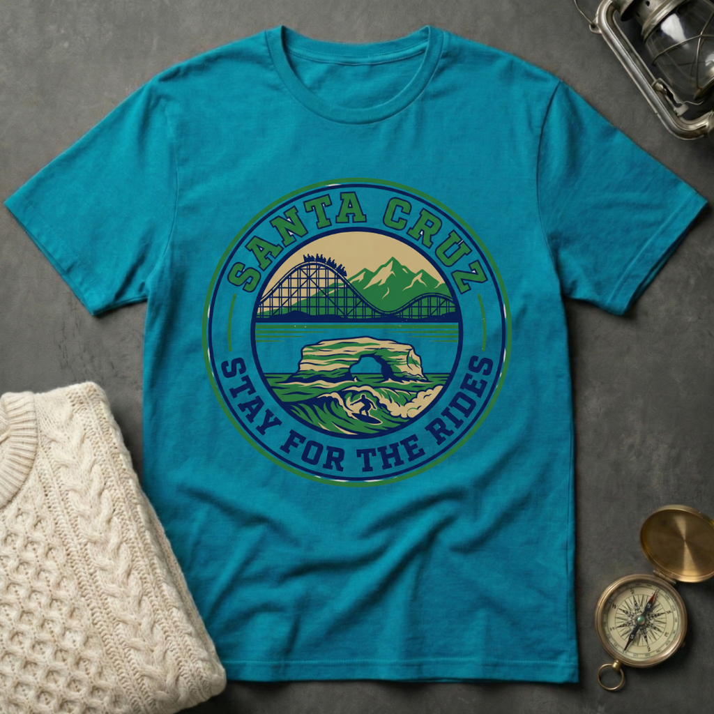 Santa Cruz · Stay For The Rides T-Shirt