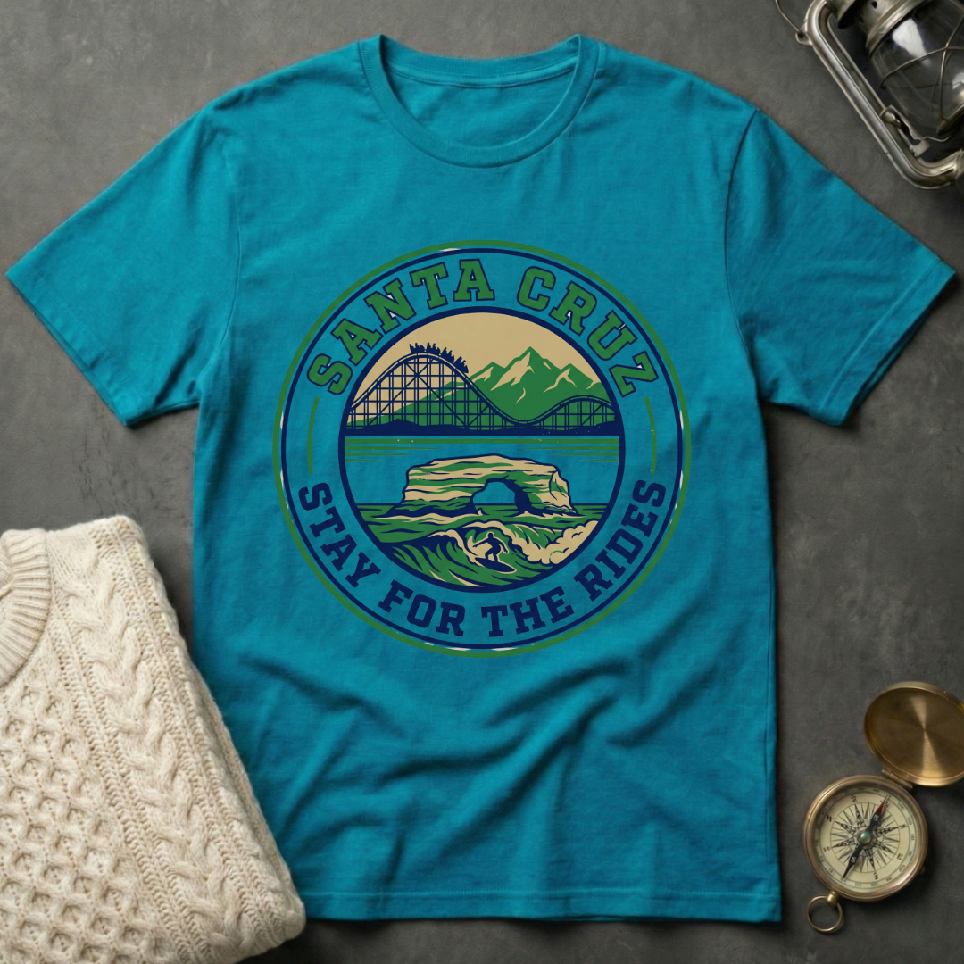 Santa Cruz · Stay For The Rides T-Shirt