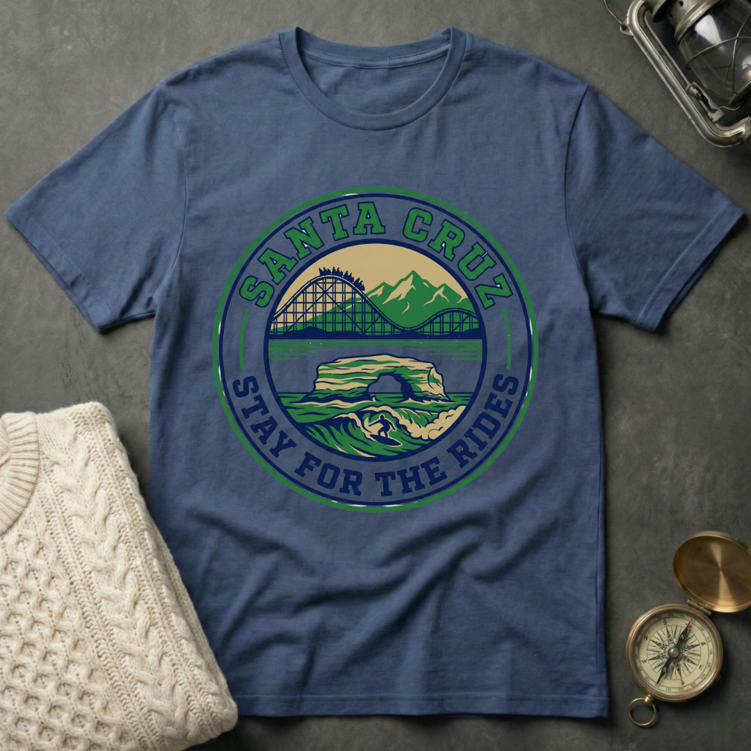 Santa Cruz · Stay For The Rides T-Shirt