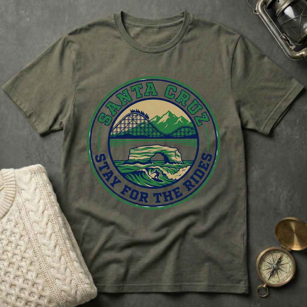 Santa Cruz · Stay For The Rides T-Shirt