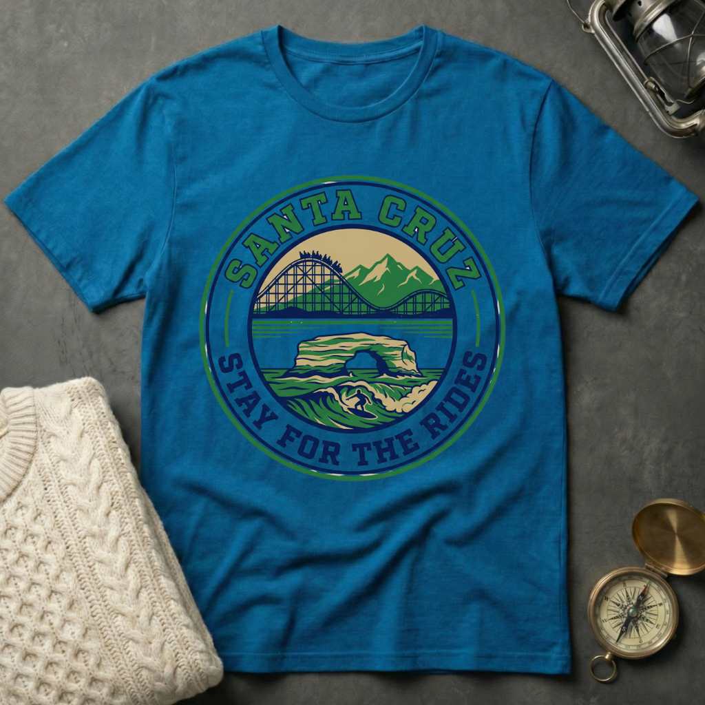 Santa Cruz · Stay For The Rides T-Shirt