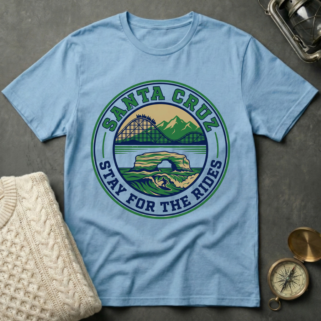 Santa Cruz · Stay For The Rides T-Shirt