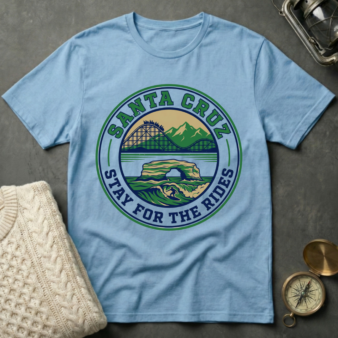 Santa Cruz · Stay For The Rides T-Shirt