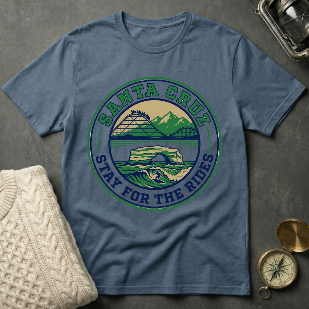Santa Cruz · Stay For The Rides T-Shirt