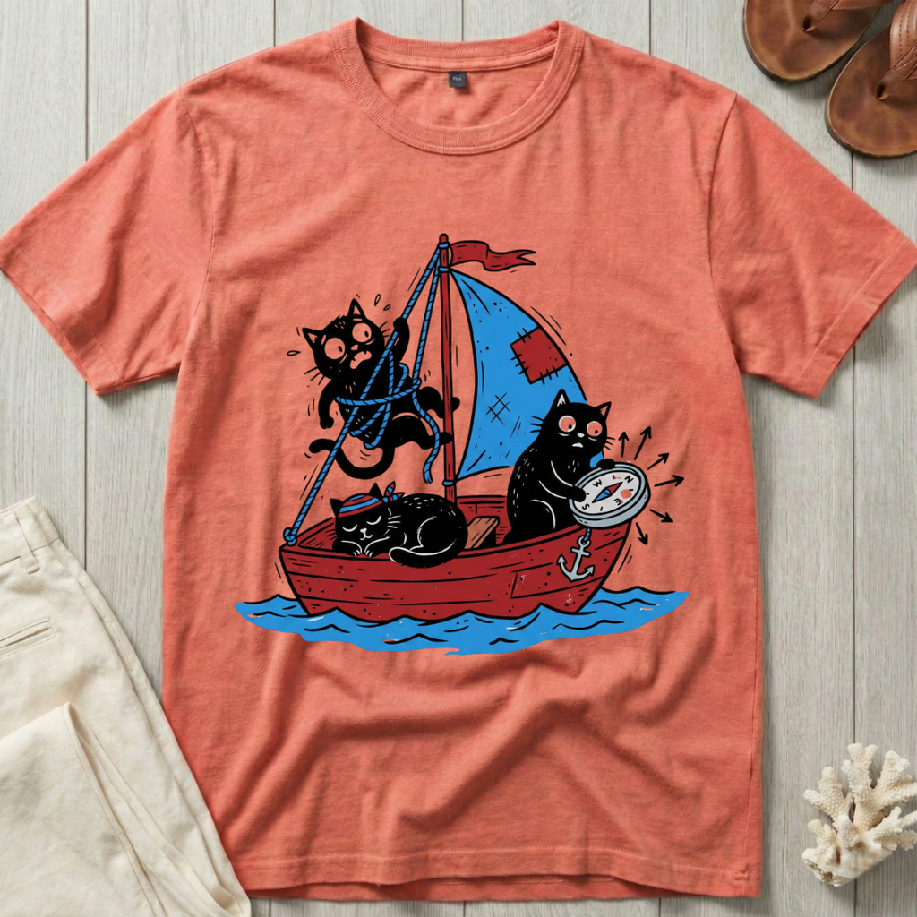 Scaredy Cat Crew T-Shirt