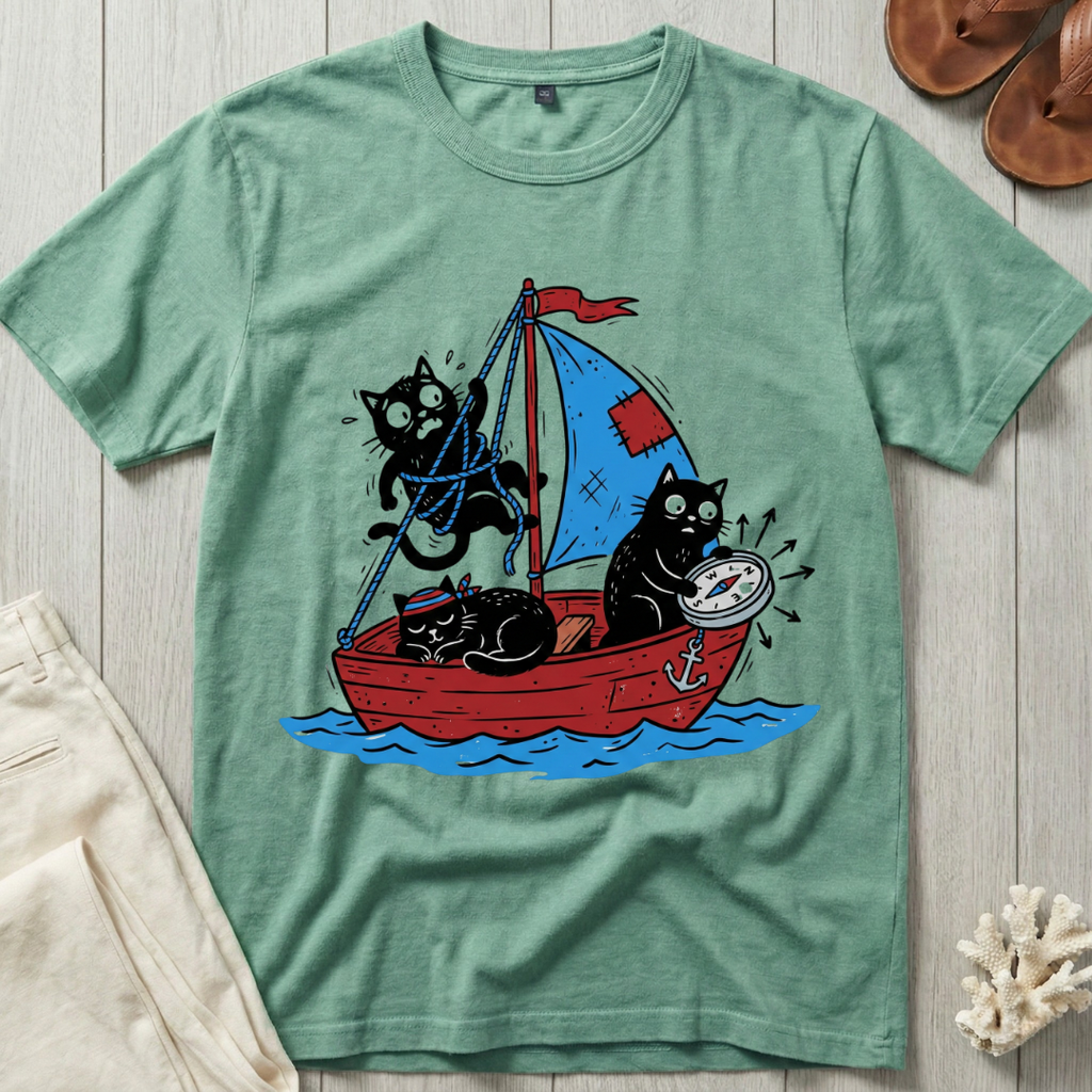 Scaredy Cat Crew T-Shirt