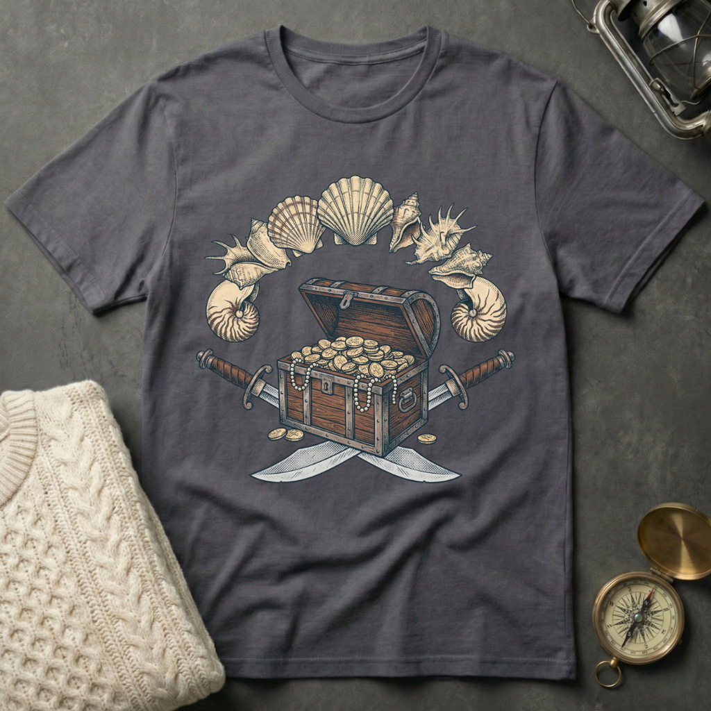 Sea Shelled Pirate Treasure T-Shirt