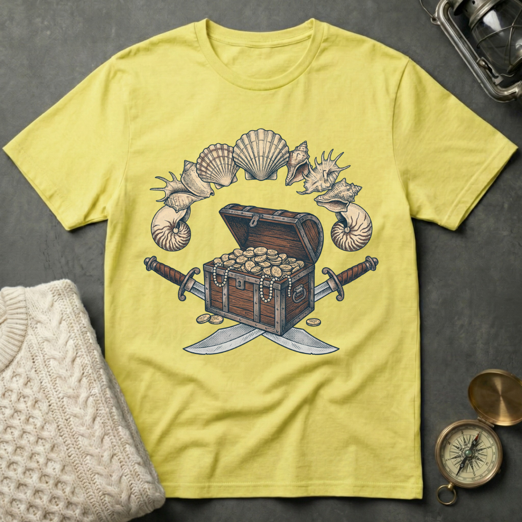 Sea Shelled Pirate Treasure T-Shirt