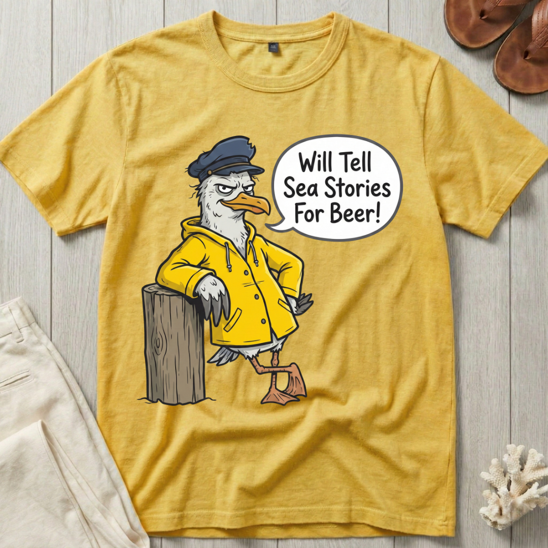 Seagull Sea Stories T-Shirt