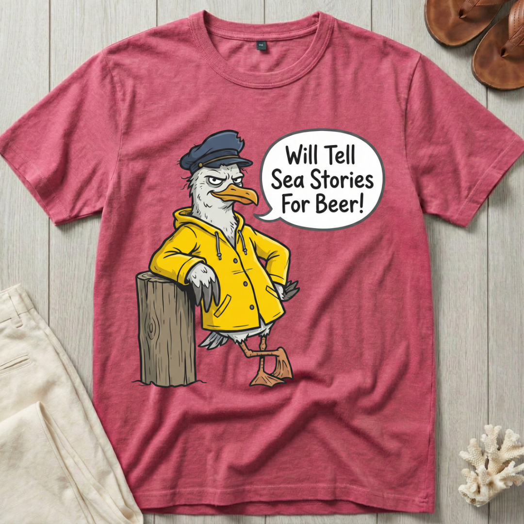 Seagull Sea Stories T-Shirt