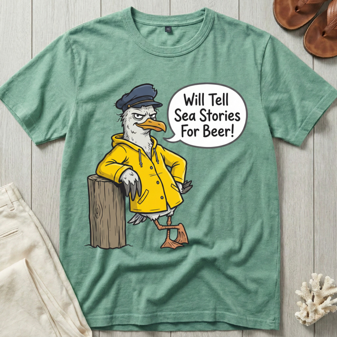 Seagull Sea Stories T-Shirt