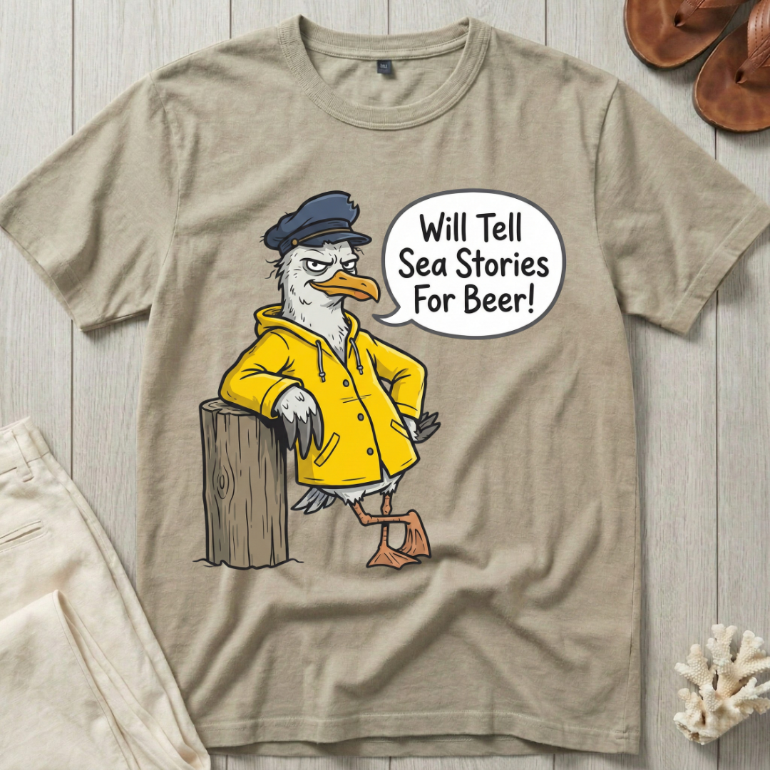 Seagull Sea Stories T-Shirt