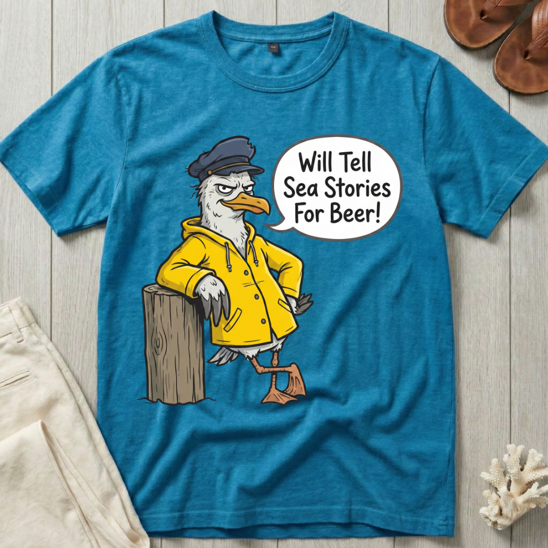 Seagull Sea Stories T-Shirt