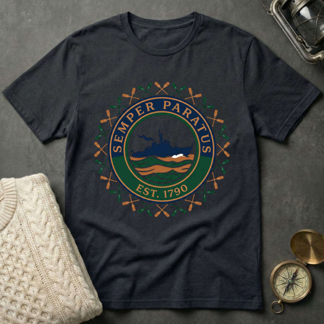 Semper Paratus · Est. 1790 - Emblem T-Shirt