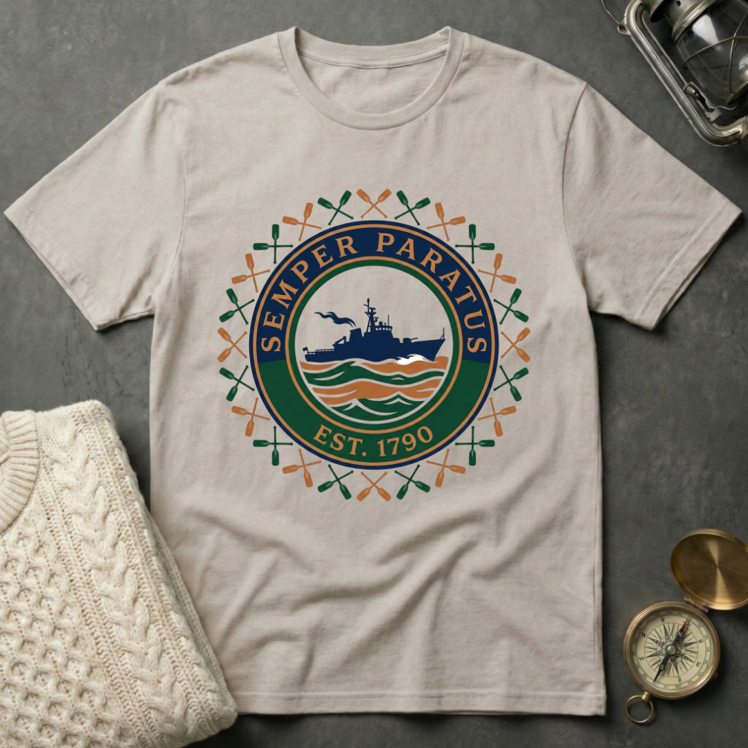 Semper Paratus · Est. 1790 - Emblem T-Shirt