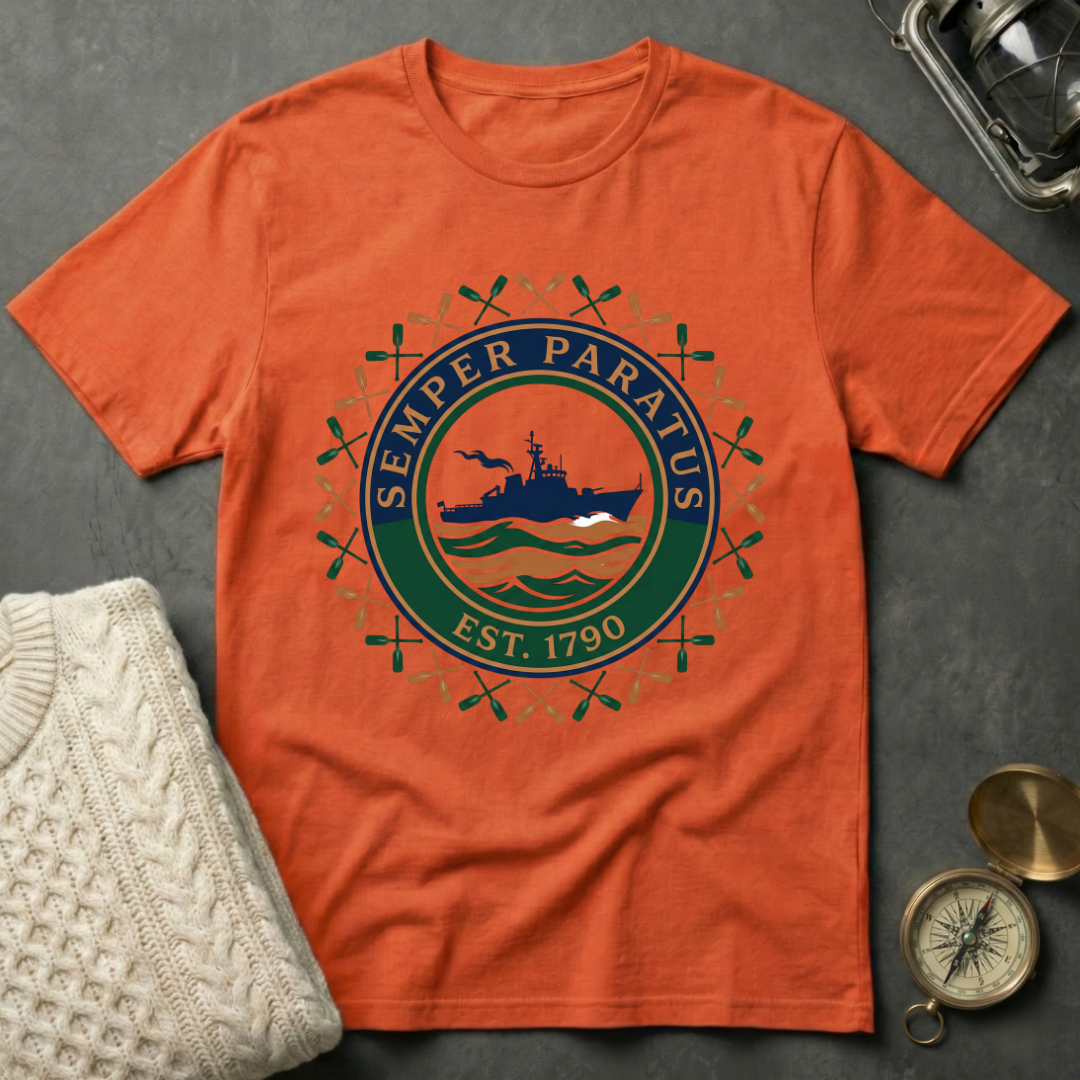 Semper Paratus · Est. 1790 - Emblem T-Shirt