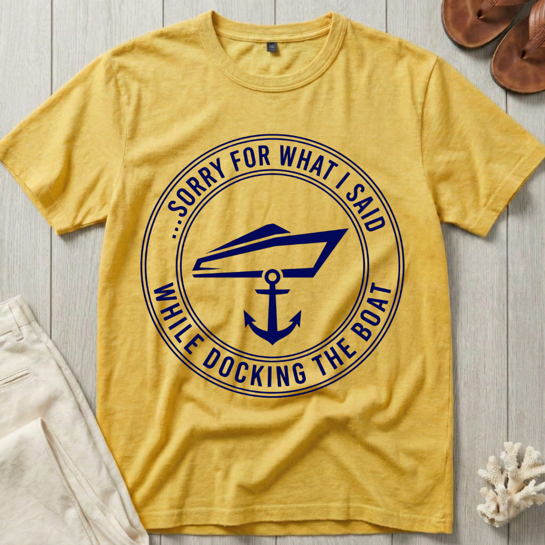 Sorry for What I Said - Emblem T-Shirt