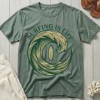 Surfing is Life - Eye of the Barrel T-Shirt